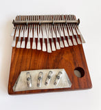 32 Key Shona Njari ELECTRIC Mbira - 1/4"  TRIPLE Sensor Pickup - Finger Piano - Kalimba - Zim!