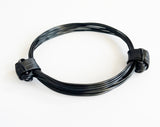 African Elephant Knot Bracelet - 2 Knot BLACK Color Metal V1 made in Zimbabwe ships from USA.