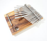 24 Key Mbira Thumb Piano Solid Body Kalimba Handmde in Zim. by Tawanda SHIPS from USA!SHIPS from USA